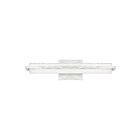 Applique de salle de bain LED Rosalie Quoizel Lighting PCRO8520BRA aluminium brossé