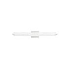 Applique de salle de bain LED Rosalie Quoizel Lighting PCRO8530BRA aluminium brossé