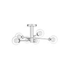 Plafonnier semi-encastré Spellbound Quoizel Lighting PCSB1725C 240W 6 lumières chrome poli