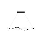 Chandelier pour îlot LED Saratoga Quoizel Lighting PCSTG138MBK noir mat