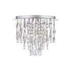 Plafonnier Twinkle Quoizel Lighting PCTK1616C 240W 6 lumières chrome poli