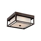 Plafonnier Powell Quoizel Lighting PWL1313WT 225W 3 lumières bronze occidental