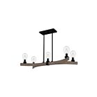 Lanterne d'extérieur Ojai Quoizel Lighting QLC5358MBK 300W 5 lumières noir mat