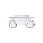 Applique de salle de bain Regalia Quoizel Lighting RGA8602C 80W 2 lumières chrome poli