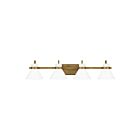 Applique de salle de bain Regency Quoizel Lighting RGN8635WS 100W 1 lumière laiton patiné