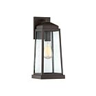 Lanterne d'extérieur Ravenel Quoizel Lighting RNL8407WT 100W 1 lumière bronze occidental