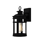 Luminaire d'extérieur Scout Quoizel Lighting SCO8406MBK 1 lumière noir mat