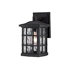 Lanterne d'extérieur Stonington Quoizel Lighting SNN8406K 100W 1 lumière noir mystique
