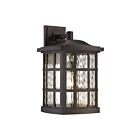 Lanterne d'extérieur Stonington Quoizel Lighting SNN8411PN 150W 1 lumière bronze palladien