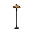 Lampe de plancher Stephen Quoizel Lighting TF885F 200W 2 lumières bronze d'époque