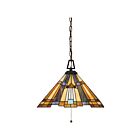 Suspendu Inglenook Quoizel Lighting TFIK1817VA 300W 3 lumières bronze vaillant