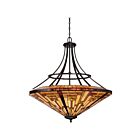 Suspendu Stephen Quoizel Lighting TFST2840VB 800W 8 lumières bronze d'époque