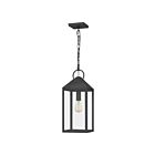 Mini suspendu Thorpe Quoizel Lighting TPE1508MB 100W 1 lumière noir chiné