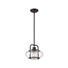 Mini suspendu Trilogy Quoizel Lighting TRG1510OZ 60W 1 lumière bronze ancien