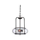 Suspendu Trilogy Quoizel Lighting TRG1816OZ 180W 3 lumières bronze ancien