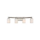 Applique de salle de bain Taylor Quoizel Lighting TY8604BN 400W 4 lumières nickel brossé