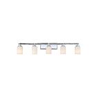 Applique de salle de bain Taylor Quoizel Lighting TY8605C 500W 5 lumières chrome poli