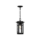 Mini suspendu Uma Quoizel Lighting UMA1508MBK 100W 1 lumière noir mat