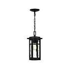 Lanterne d'extérieur Uma Quoizel Lighting UMA1908MBK 100W 1 lumière noir mat