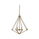 Suspendu Viewpoint Quoizel Lighting VP5203WS 180W 3 lumières laiton patiné