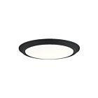 Plafonnier LED Verge Quoizel Lighting VRG1616EK terre noire