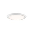 Plafonnier LED Verge Quoizel Lighting VRG1616W lustre blanc