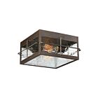Lanterne d'extérieur Ward Quoizel Lighting WAR1612GZ 120W 2 lumières bronze doré