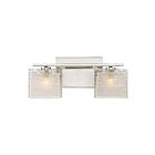Quoizel Lighting WCP8602BN 2 lumières Nickel brossé 120W Westcap Applique de salle