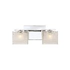 Applique de salle de bain Westcap Quoizel Lighting WCP8602C 120W 2 lumières chrome poli
