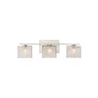 Quoizel Lighting WCP8603BN 3 lumières Nickel brossé 180W Westcap Applique de salle