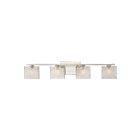 Quoizel Lighting WCP8604BN 4 lumières Nickel brossé 240W Westcap Applique de salle