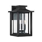 Lanterne d'extérieur Wakefield Quoizel Lighting WKF8411EK 180W 3 lumières terre noire