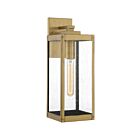 Lanterne d'extérieur Westover Quoizel Lighting WVR8406A 100W 1 lumière laiton antique