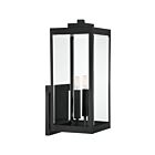 Lanterne d'extérieur Westover Quoizel Lighting WVR8409EK 120W 2 lumières terre noire