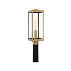 Lanterne d'extérieur Westover Quoizel Lighting WVR9007A 150W 1 lumière laiton antique
