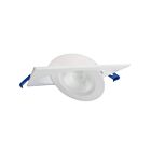 Encastré LED garniture Température CCT au choix Reno Lighting RENO-LED-4-S9W-FG-5CCT-WH-SQ 9W Blanc