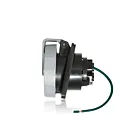 Leviton 430R5WLEV Prise à broche et manchon 30 A - Noir 