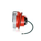 Leviton 530R7WLEV Prise à broche et manchon 30 A - Rouge 