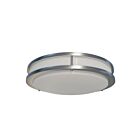 Plafonnier LED Reno Lighting RENO-CLD-16-BN-MCCT-MS wattage au choix Nickel brossé
