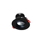 Lumière récupérée par le cardan 3.5″ Reno Lighting RENO-LED-AURA-35-S12W-5CCT-BK Noir 