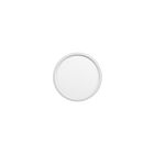 Luminaire rond mince LED monté en surface en aluminium moulé 7" Reno Lighting RENO-S7R-MCCT-WH 15W blanc
