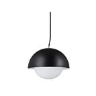 Renwil LPC4486 Antonio LED 1-Lumière 40W Revêtement En Poudre Noir Mat Suspendu
