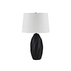 Renwil Alicent LPT1270 Revêtement en poudre noir mat 100W Lampe de table