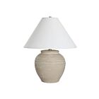 Renwil LPT1280 Fela 1-Lumière 100W Crème lavée LED Lampe de table