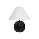 Renwil LPT1285 Brienne 1-Lumière 100W Noir adouci naturel LED Lampe de table