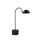Renwil LPT1288 Sansia 1-Lumière 40W Revêtement en poudre noir mat LED Lampe de table