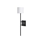Applique murale Renwil Eunice WS128 40W Noir mat