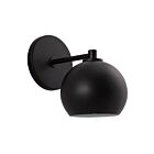 Renwil Atia WS132 Revêtement en poudre noir mat 40W Applique murale