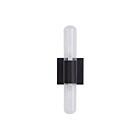 Renwil Cyla WS135 Revêtement en poudre noir mat 6W Applique murale