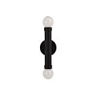 Renwil Alika WS137 Revêtement en poudre noir mat 80W Applique murale